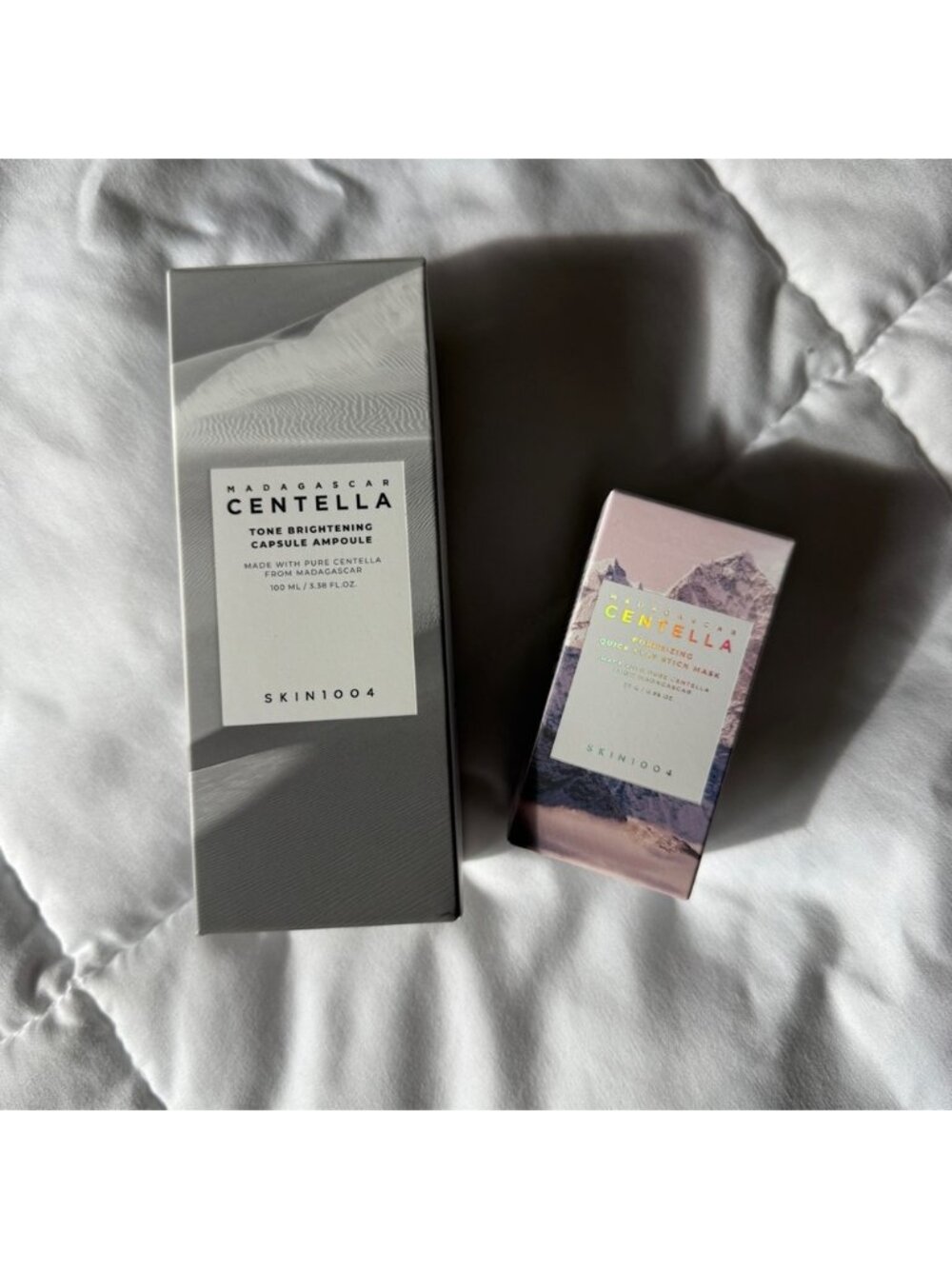 SKIN1004 Duo Tone Brightening Capsule Ampoule & Poremizing Quick Clay Stick Mask